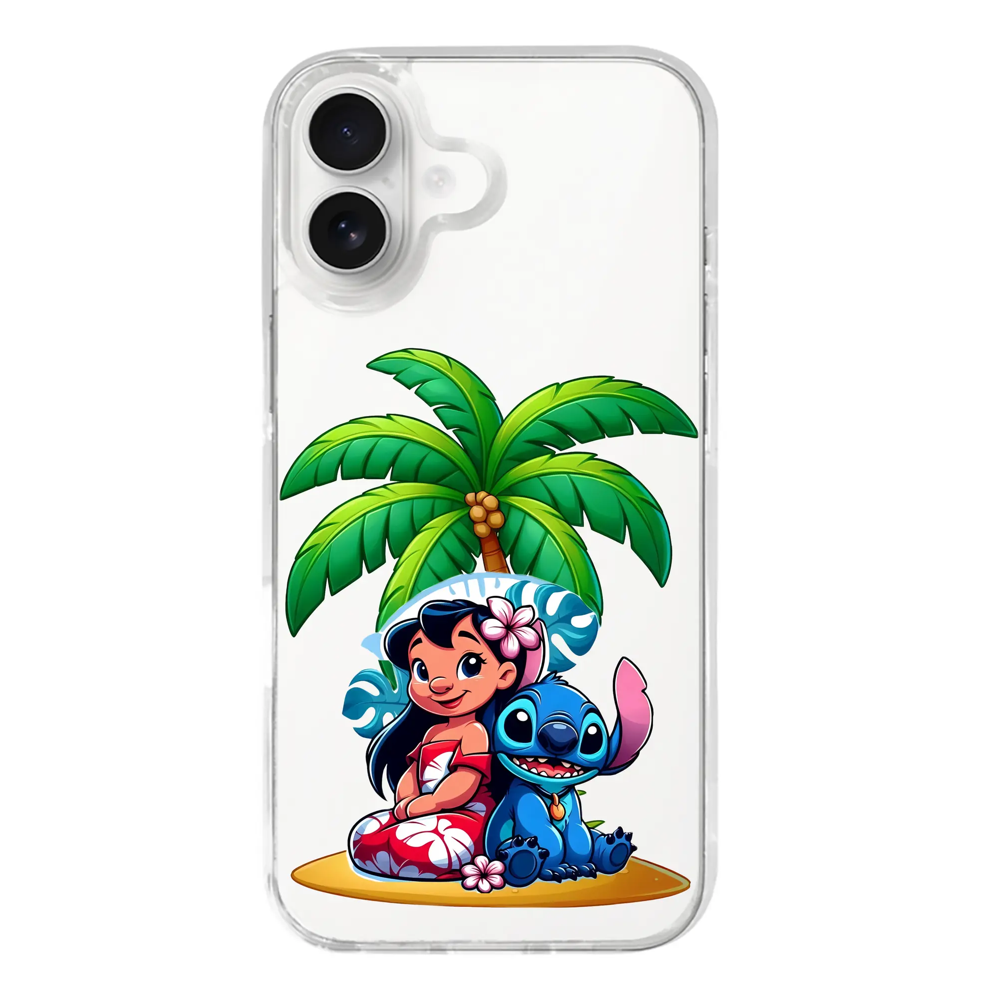 リロ＆スティッチ グッズ リロ - iPhone 17シリーズ 透明スマホケース – 薄型・耐衝撃・精密フィット保護カバー